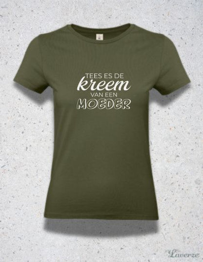 Dames T-shirt / Kreem van een Mama