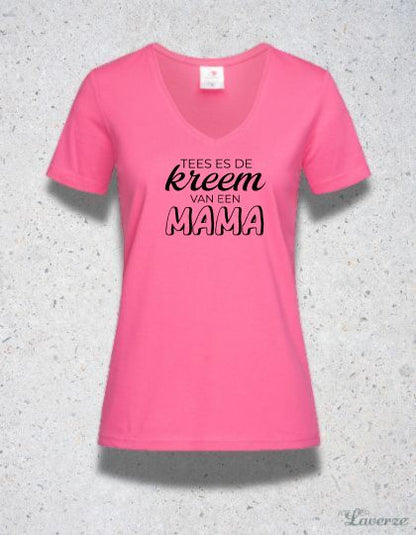 Dames T-shirt / Kreem van een Mama