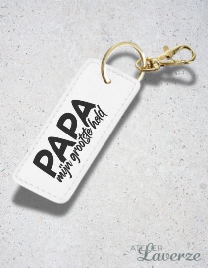PAPA, MIJN GROOTSTE HELD (Sleutelhanger)