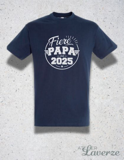 Unisex T-shirt / Fiere Papa sinds ...