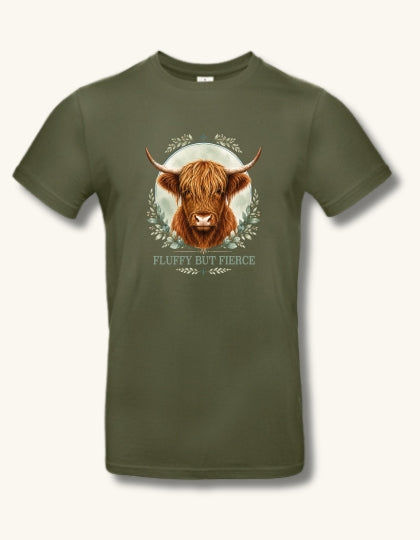 Unisex T-shirt / Fluffy But Fierce