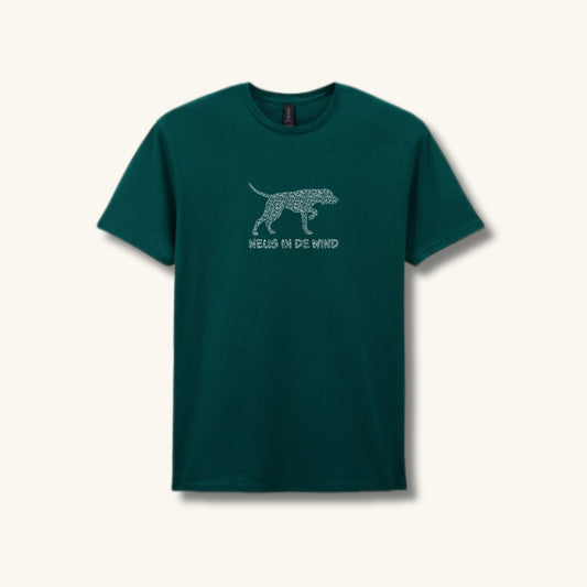 Unisex T-shirt / Neus in de wind