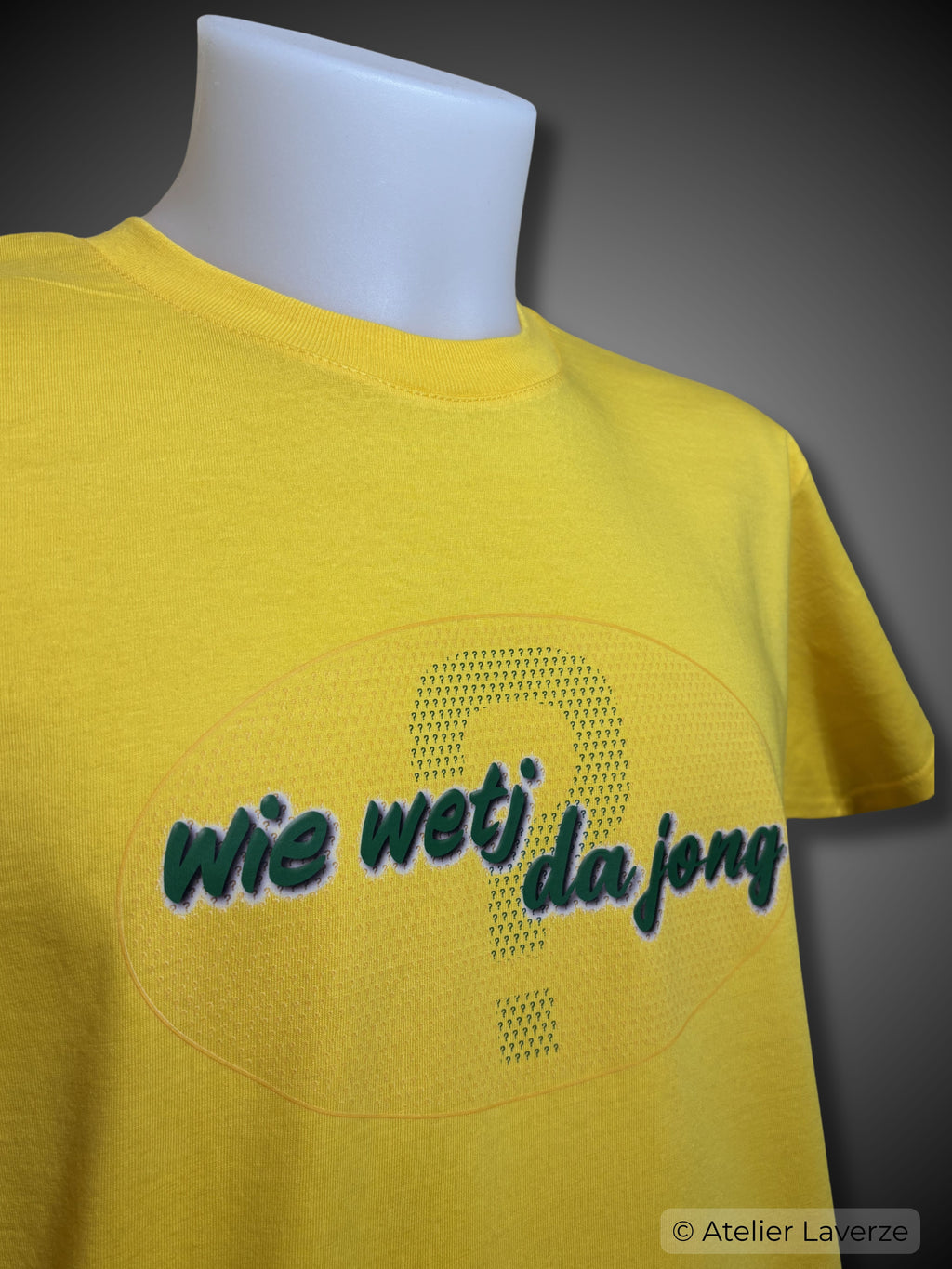WIE WETJ DA JONG (heren t-shirt)