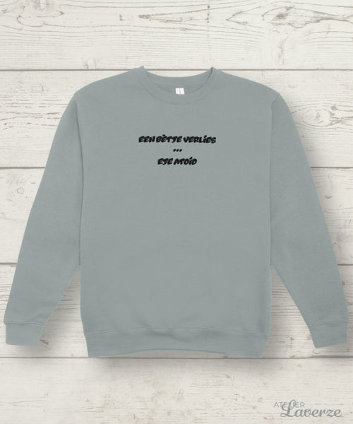 EEN BETJE VERLIES (dames sweater)