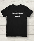 EEN BETJE VERLIES borstbedrukking (heren t-shirt)