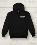 EEN BETJE VERLIES borstbedrukking (hoodie)