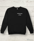 EEN BETJE VERLIES borstbedrukking (heren sweater)