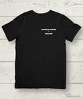EEN BETJE VERLIES borstbedrukking (heren t-shirt)