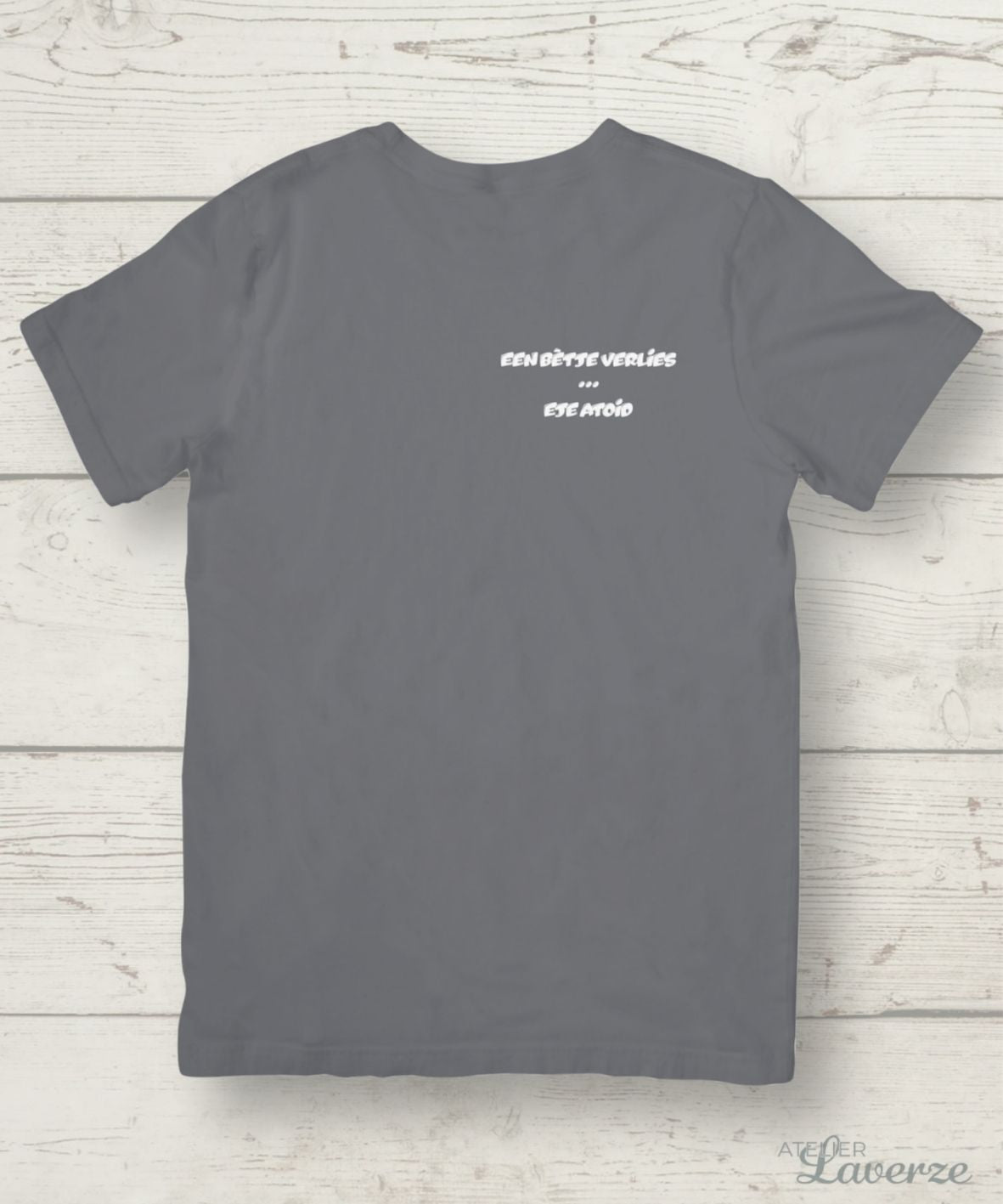 EEN BETJE VERLIES borstbedrukking (dames t-shirt)