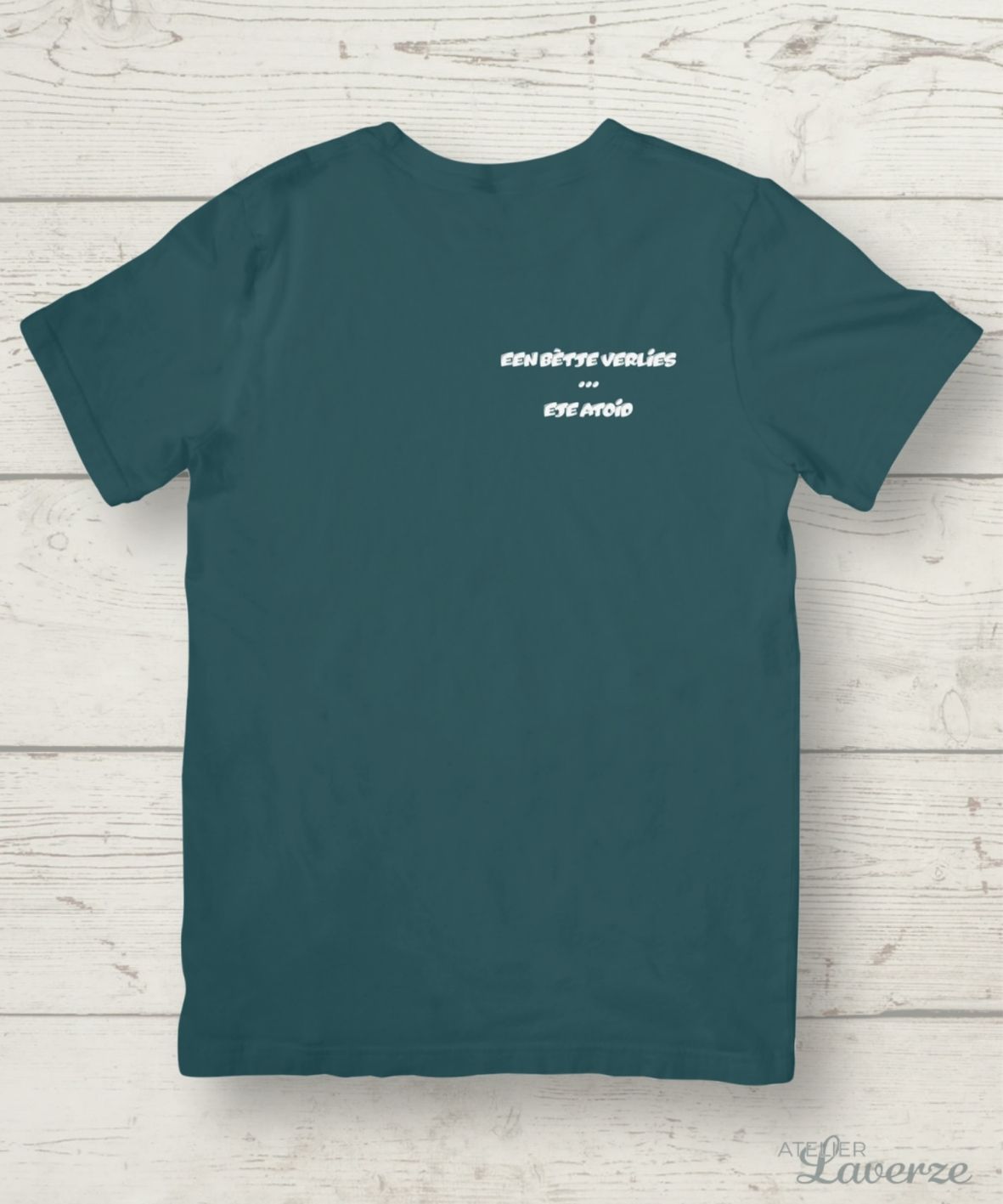 EEN BETJE VERLIES borstbedrukking (dames t-shirt)
