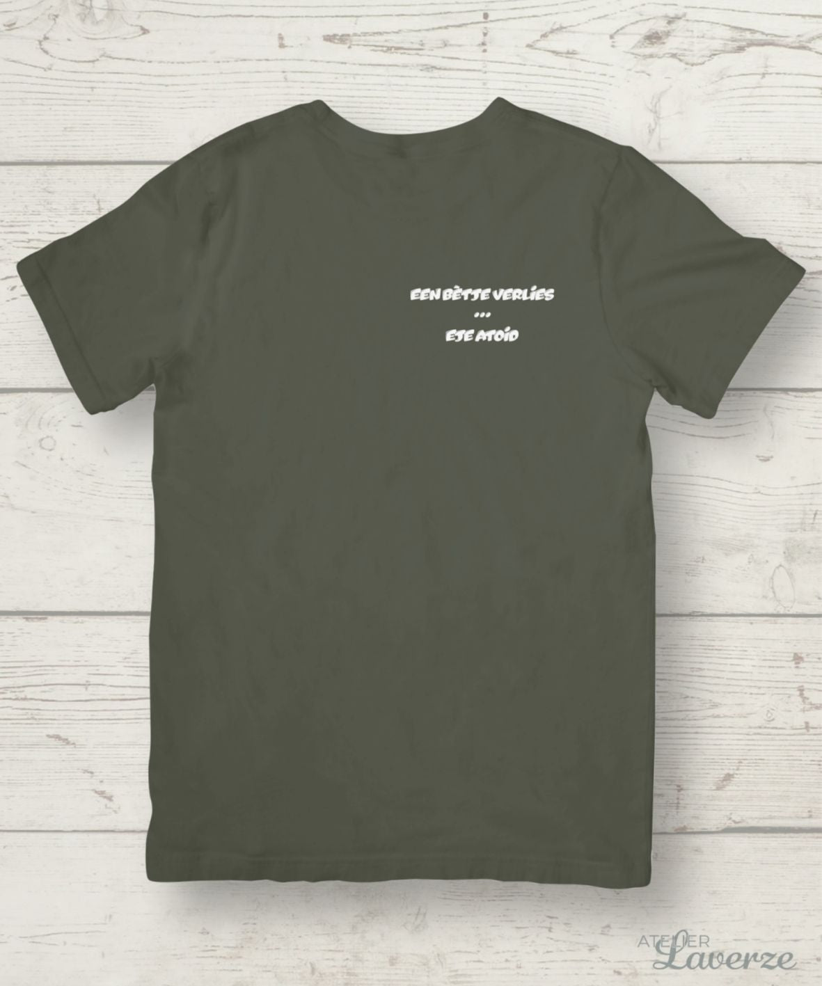 EEN BETJE VERLIES borstbedrukking (dames t-shirt)