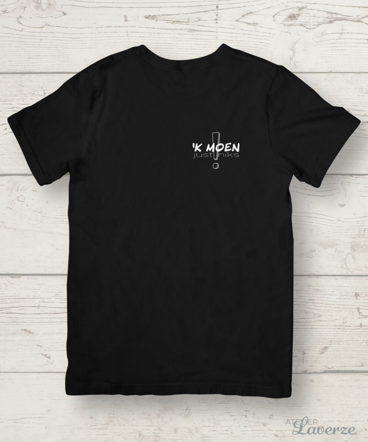 KMOEN JUST NIKS borstbedrukking (dames t-shirt)