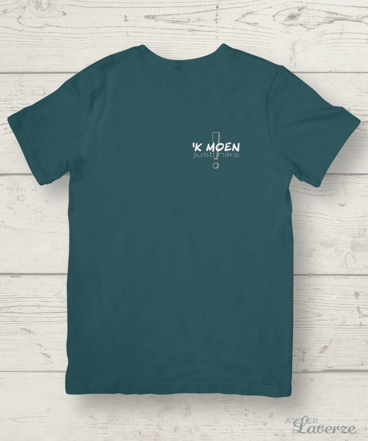 KMOEN JUST NIKS borstbedrukking (dames t-shirt)