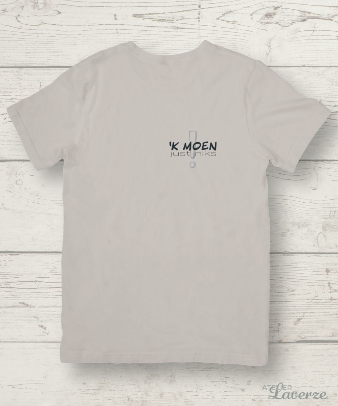 KMOEN JUST NIKS borstbedrukking (dames t-shirt)