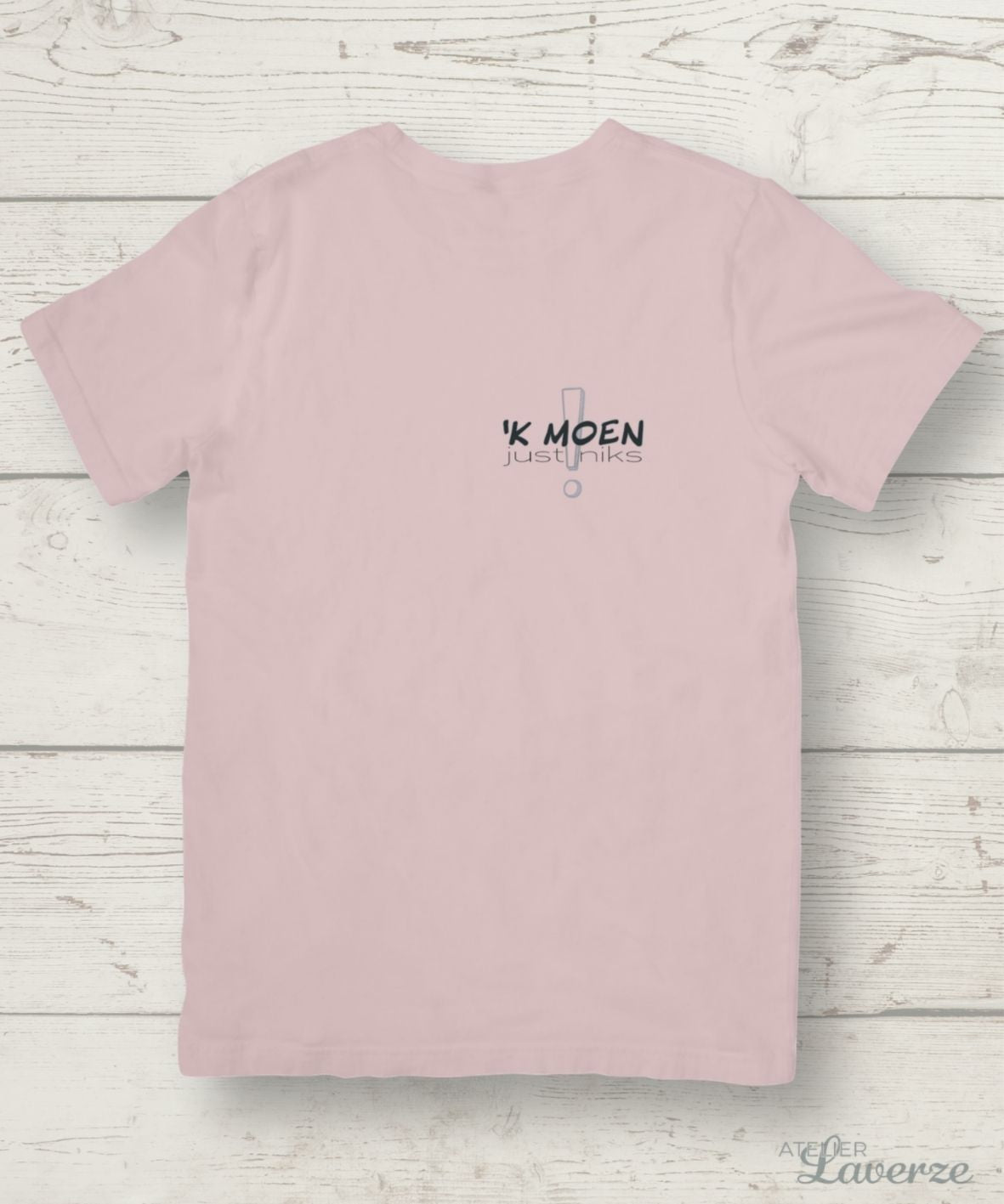 KMOEN JUST NIKS borstbedrukking (dames t-shirt)