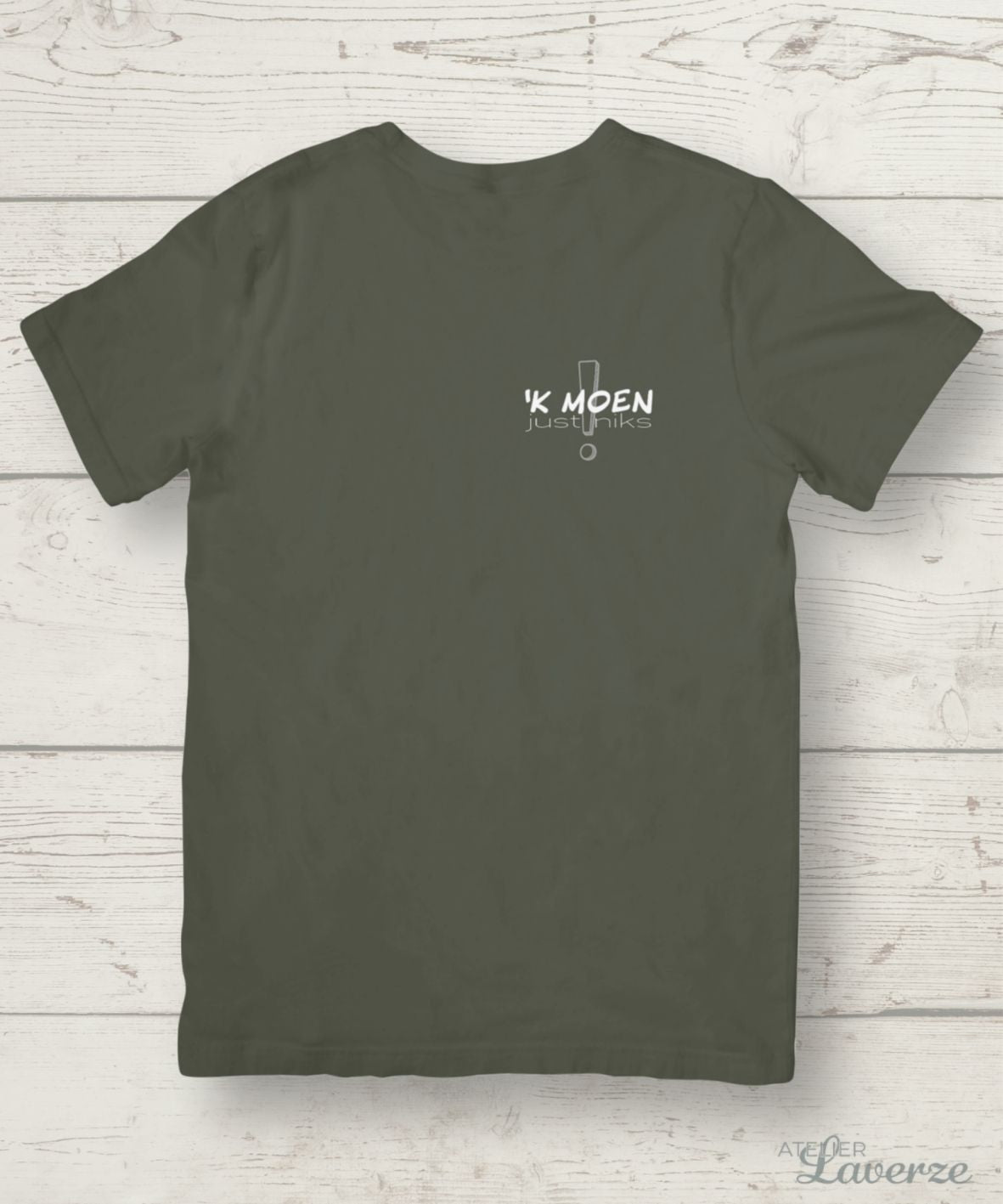 KMOEN JUST NIKS borstbedrukking (dames t-shirt)