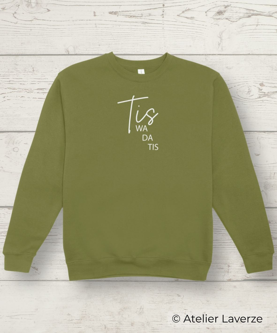TIS WA DA TIS (dames sweater)