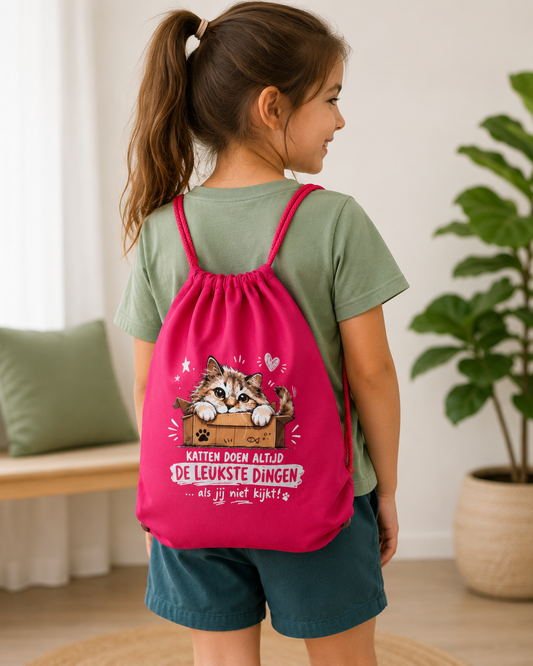 Turnzak / Katten doen de leukste dingen