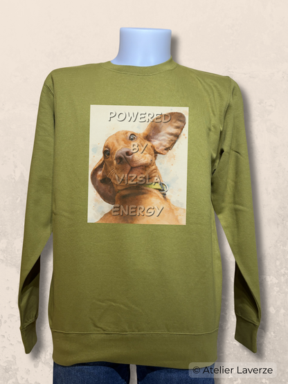 Unisex Sweater / Powered by Vizsla Energy