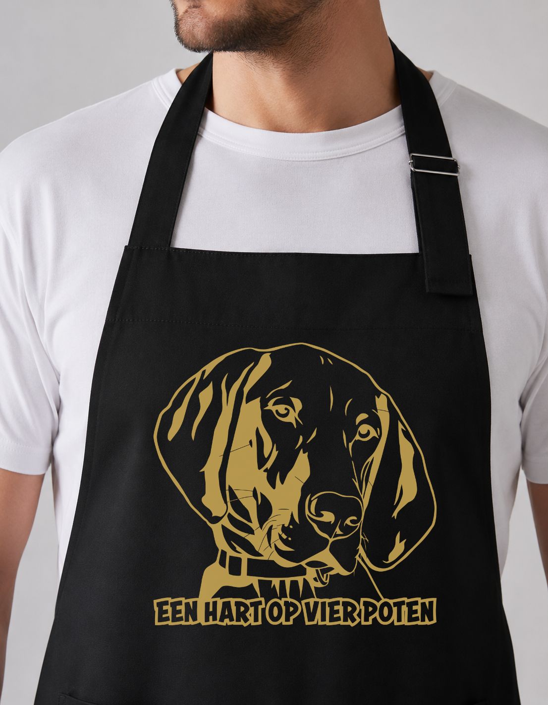 EEN HART OP VIER POTEN (schort)