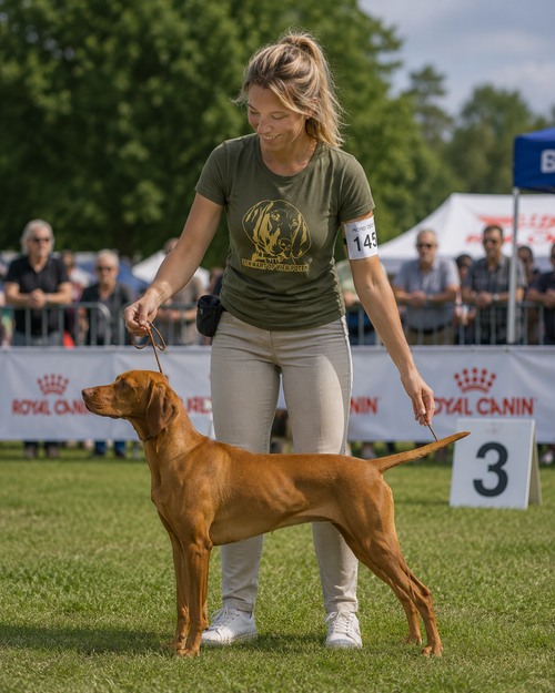 EEN HART OP VIER POTEN (Dames T-shirt)
