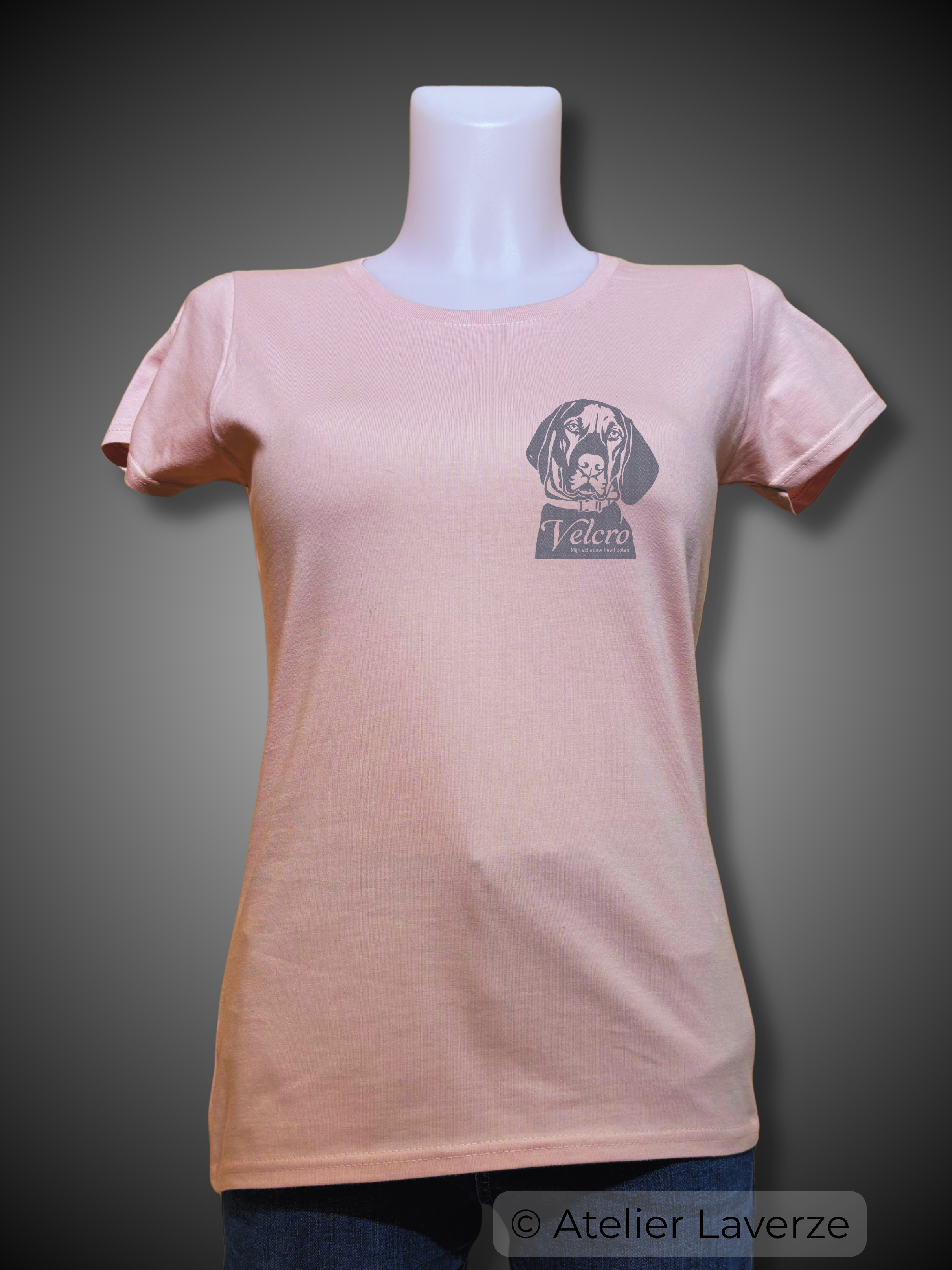 VELCRO HOND (dames t-shirt)