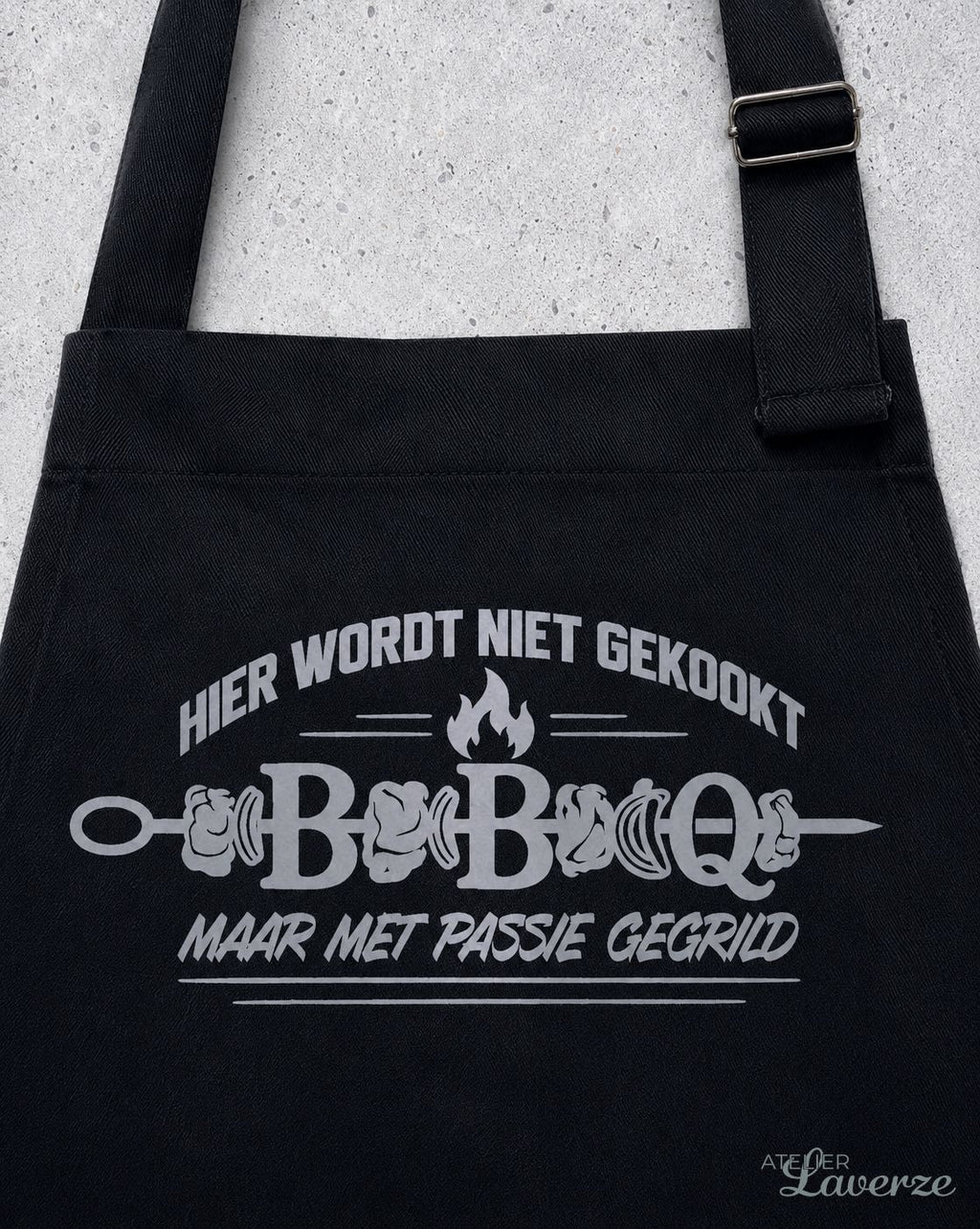 BBQ - MET PASSIE GEGRILD (schort)