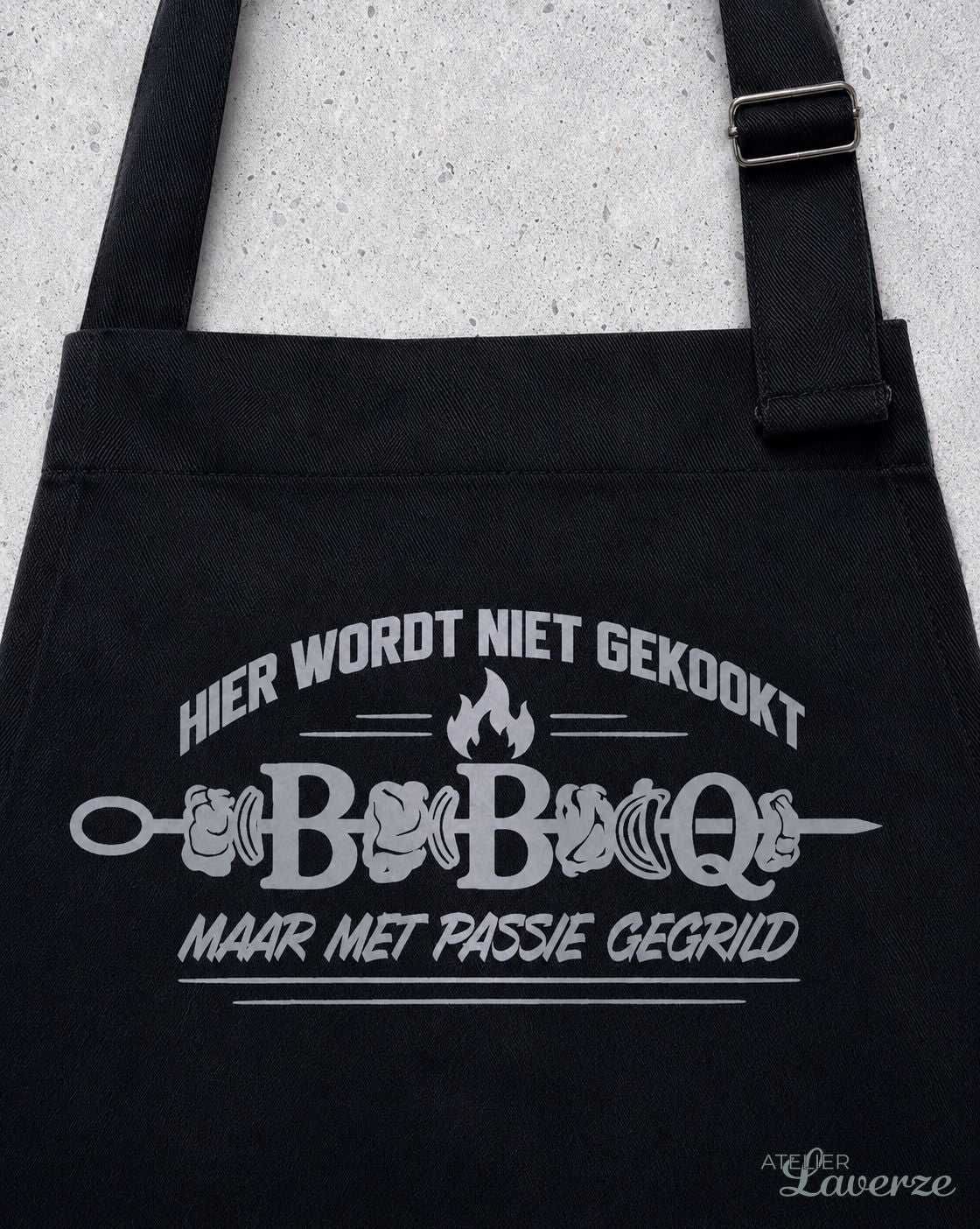 BBQ - MET PASSIE GEGRILD (schort)