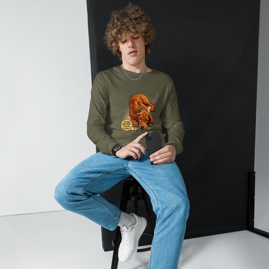 Unisex T-shirt met lange mouwen / Zwaar Leven